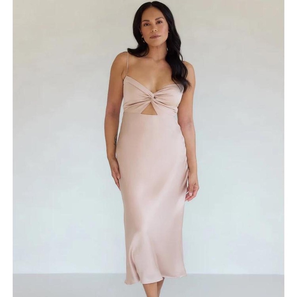 Park & Fifth Satin Aletta Dress
